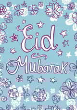 eid mubarak Faith Card 14288 created by Halal Cards