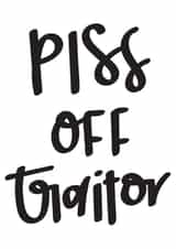 piss off New Job Card 6331 created by Diffydolls