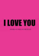 love you Anniversary Card 37982 created by Randy Bugger Cards