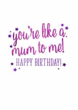 Classic Birthday Card - For Step-Mum, Mother-In-Law Or Godmother created by Ruby Wren Designs