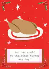 Funny Food Christmas Card 36911 created by ldodsworthdesign