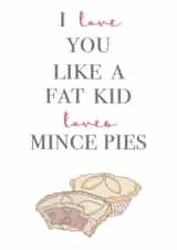 i love Christmas Card 7756 created by House of Hope