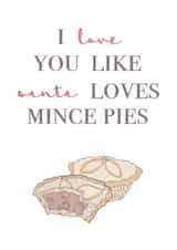 i love Christmas Card 7758 created by House of Hope