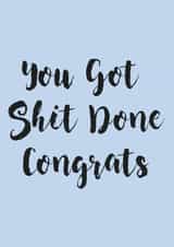 profanity you New Job Card 14366 created by Jessica Jayne Harney