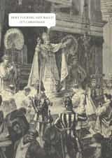 The Pope being rude Christmas card created by Colonel I. P. Knightly