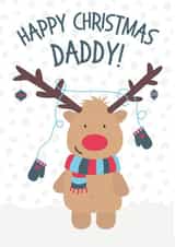 dad reindeer Christmas Card 3876 created by Wink Design - Michelle Roberts
