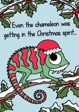 chameleon reptile Card 29076 created by Kim Onyskiw