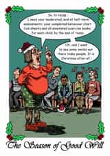 school teacher Card 14374 created by Marcus Owen