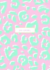 grrrl leopard Card 33216 created by Elodie Bee Designs