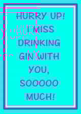 Gin pregnancy Card 31465 created by If Dogs Could Fly