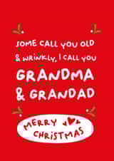 Merry Christmas Old & Wrinkly created by PaperJam Print Co.