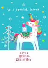 special friend Christmas Card 6080 created by YTR Studios (Yasmin Tara)
