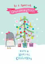 special Granddaughter Christmas Card 6083 created by YTR Studios (Yasmin Tara)