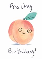 peach peachy Birthday Card 9319 created by Jo Clark