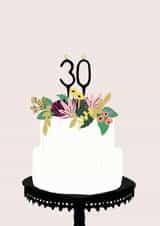 30 Female Birthday Card 5812 created by Olive + Jude