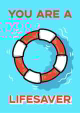 you are Thank You Card 3379 created by olliebrownillustration