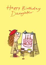 cartoon fun Birthday Card 9545 created by Cardinky