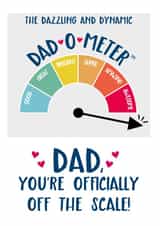 The Dad-o-meter created by Wink Design - Michelle Roberts