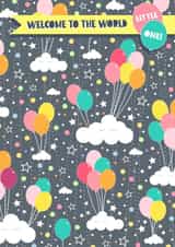 New Baby Welcome to the World Card created by Little Silverleaf