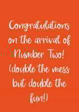 congrats arrival New Baby Card 6979 created by Dixie Girl Designs