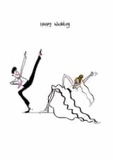 First Dance Wedding Card - Happy Wedding created by Charlene Mitchell