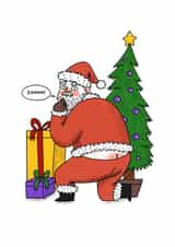 santa claus Christmas Card 29571 created by Ruthycomics