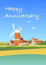Happy Anniversary Card 34484 created by Michael Walsh
