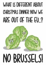 The difference about Christmas dinner joke card created by TeePee Creations