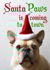 pun bulldog Christmas Card 37809 created by Sofia Wåhlin