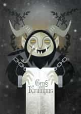 Gruss vom Krampus! Alternative Christmas card for those on the naughty list. created by Paul Burgess