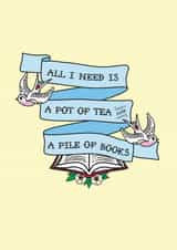 book bookish Card 32820 created by Bookish and Bakewell