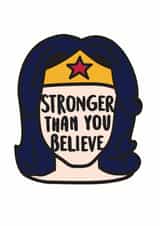 wonder woman Card 32822 created by Bookish and Bakewell