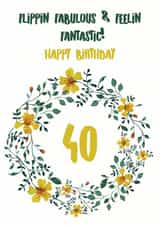 flippin fabulous Birthday Card 9633 created by DesignsByFKB