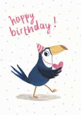 toucan cute Birthday Card 22322 created by Bethany Christou