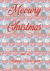 cats christmas Card 35934 created by Steven Hayhurst