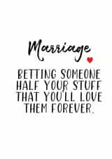 Betting someone you'll love them forever created by The Monochrome Bow