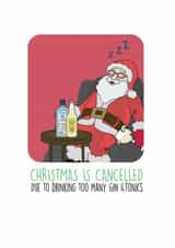 santa gin Card 36441 created by Big Kid