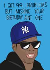 JayZ Jay-Z Birthday Card 12221 created by John Wood
