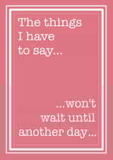 things have Valentines Day Card 31470 created by If Dogs Could Fly