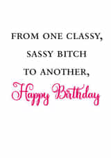from classy Birthday Card 3576 created by Do You Punctuate?