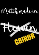 grindr funny Anniversary Card 30729 created by Coral Ridley