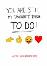 you still Valentines Day Card 26039 created by Kasia Cards