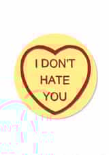 dont hate Valentines Day Card 37189 created by O WHAT A FEELING