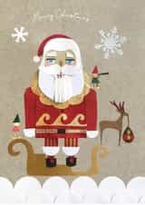 Santa claus Christmas Card 14524 created by Tigerlily