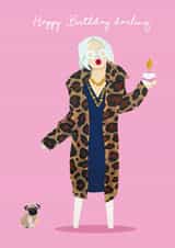 darling Female Birthday Card 14534 created by Tigerlily