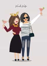 work wife Just because Card 14535 created by Tigerlily