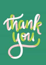 thank you Thank You Card 1173 created by Charlotte Hill Vandenburg