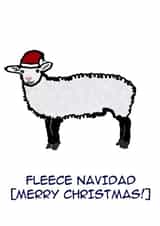 Christmas Sheep Card 29716 created by Ravi Amruth