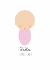 girl little New Baby Card 11239 created by Bells Scambler