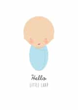 boy little New Baby Card 11240 created by Bells Scambler
